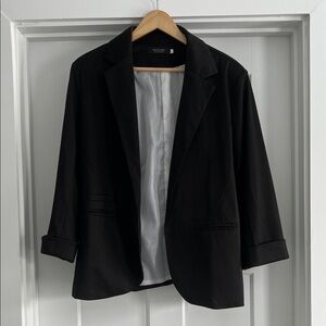 Women's Classic Black Blazer - 210